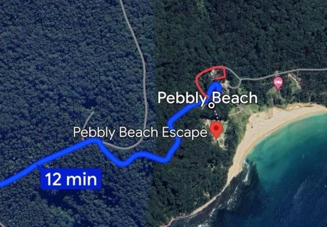 Alexander'S Cottage, Pebbly Beach East Lynne Экстерьер фото